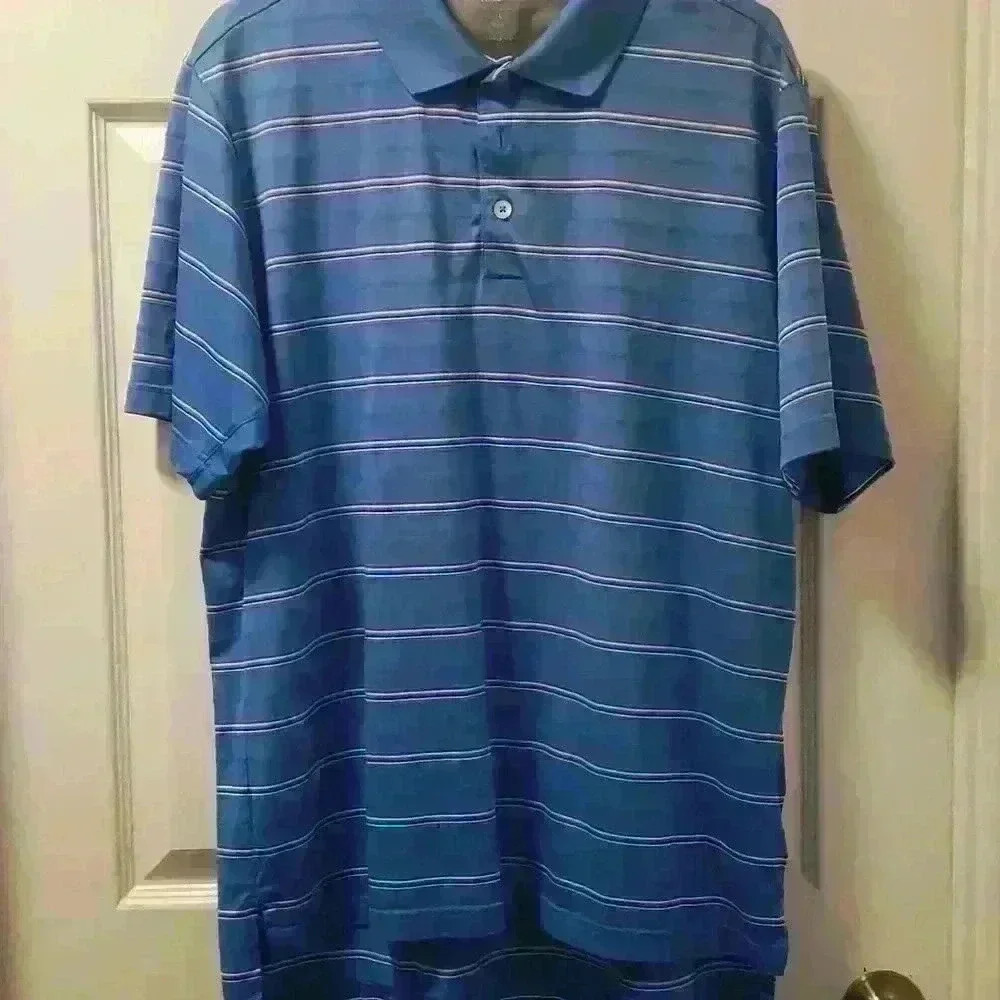 Men's Adidas Climacool Golf Shirt.  SZ Lg